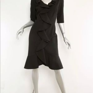 Oscar de la Renta wool/silk blend Dress sz 10